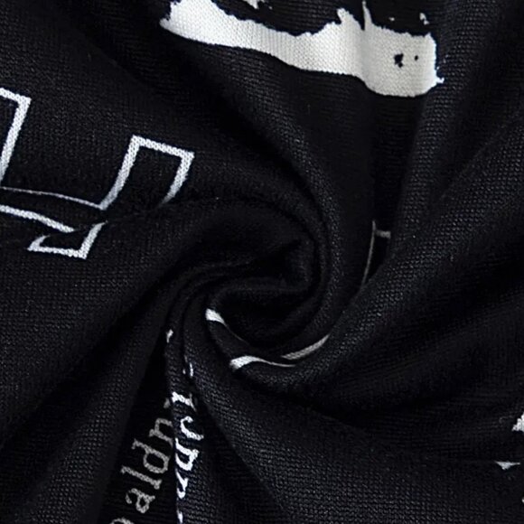 6pc Modern Art Letter Print ComfortFit Boxer Briefs Medium - Picture 6 of 9